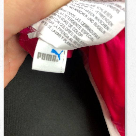 White/Pink Iridescent Puma Windbreaker XL - Picture 12 of 13